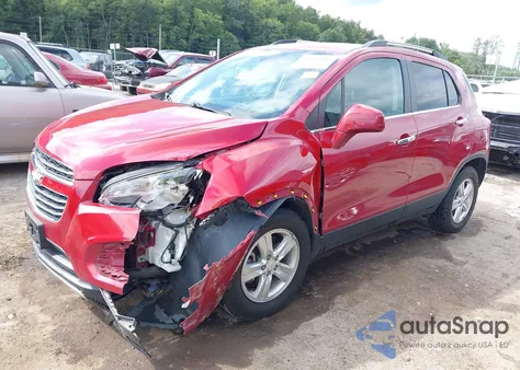 2015 Chevrolet Trax Lt из США, поврежденный, VIN KL7CJRSB7FB149979